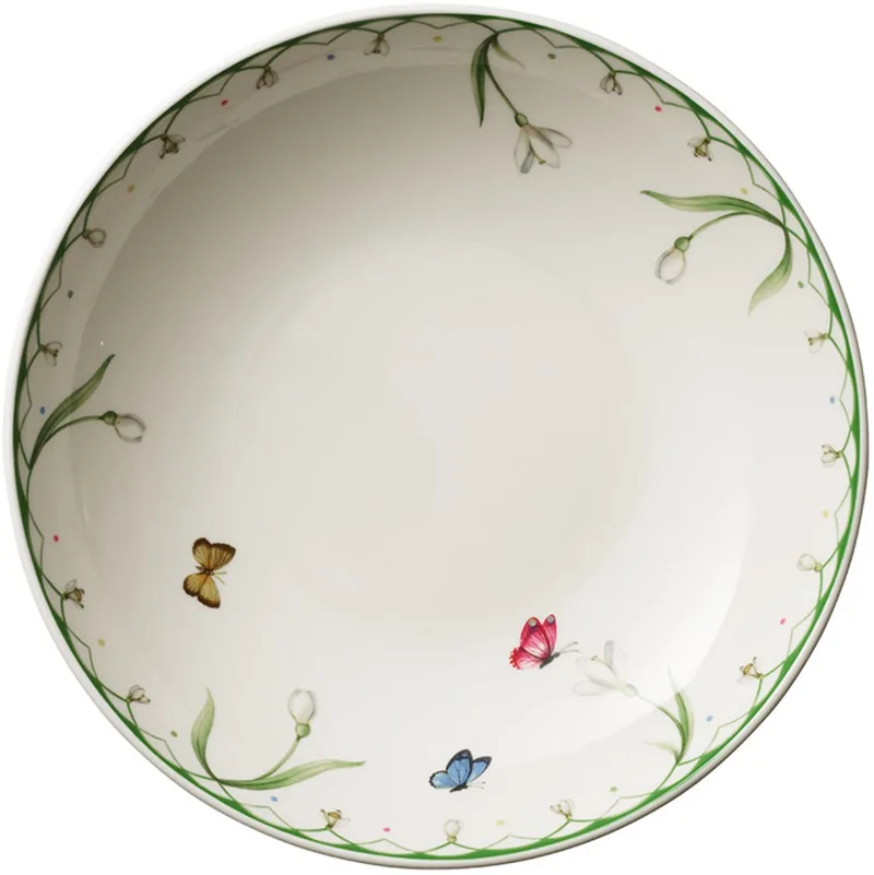 Colourful Spring Platte schaal - Pastabowl 24 cm by Villeroy & Boch in Gekleurd – product photo