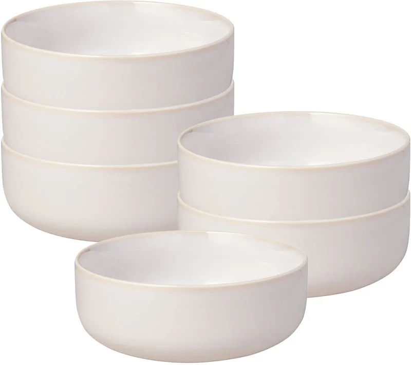 Crafted Cotton Kommen 6 stuks 16cm von Villeroy & Boch in Weiß – Produktfoto
