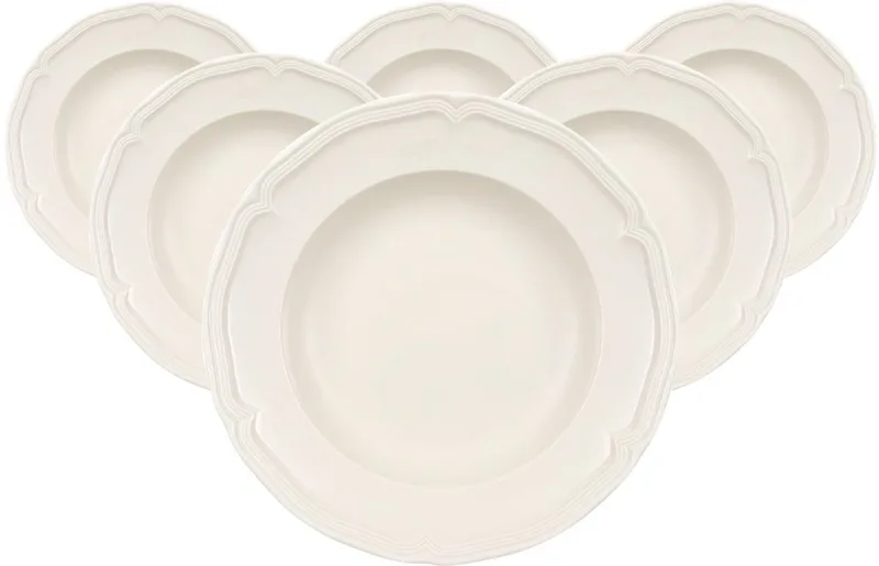 Diep Bord Manoir - ø 23 cm by Villeroy & Boch in White – product photo
