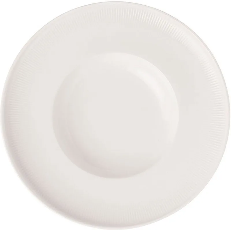 Diep Bord / Pastabord Afina - ø 29 cm fra Villeroy & Boch i Hvid – produktbillede