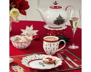 Dinerbord Toy's Delight - 28 x 28 cm van Villeroy & Boch in Wit – productfoto 5 van 5