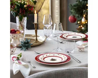 Dinerbord Toy's Delight - 28 x 28 cm van Villeroy & Boch in Wit – productfoto 4 van 5