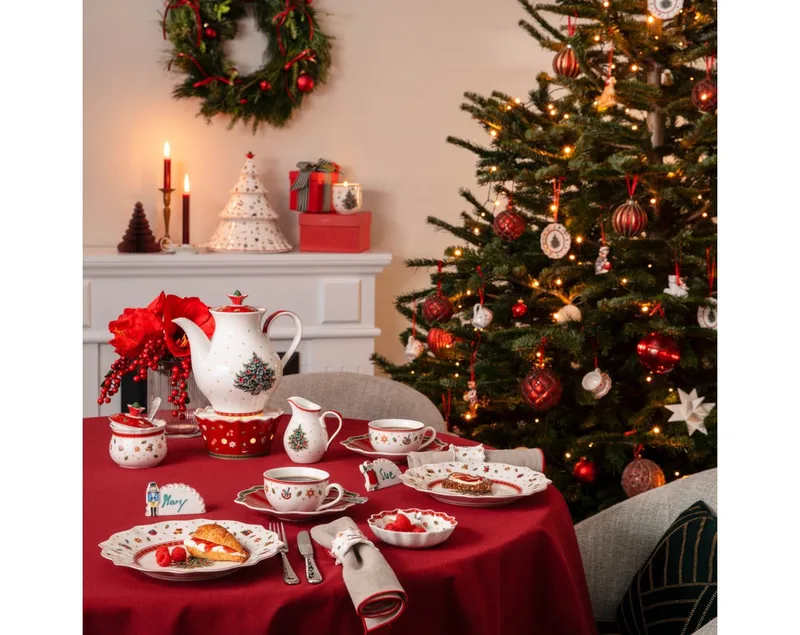 Dinerbord Toy's Delight - 28 x 28 cm van Villeroy & Boch in Wit – productfoto 2 van 5