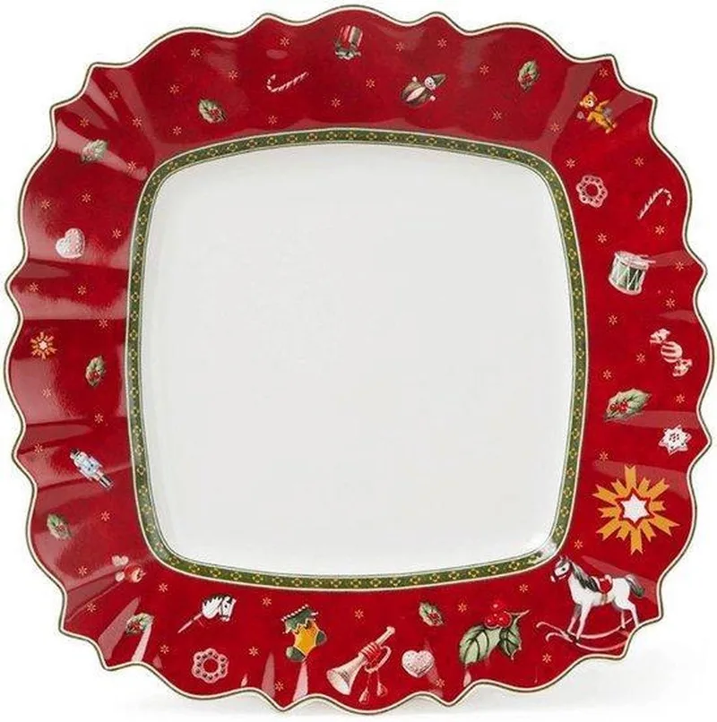 Dinerbord Toy's Delight - Rood - 28 x 28 cm by Villeroy & Boch in White – product photo