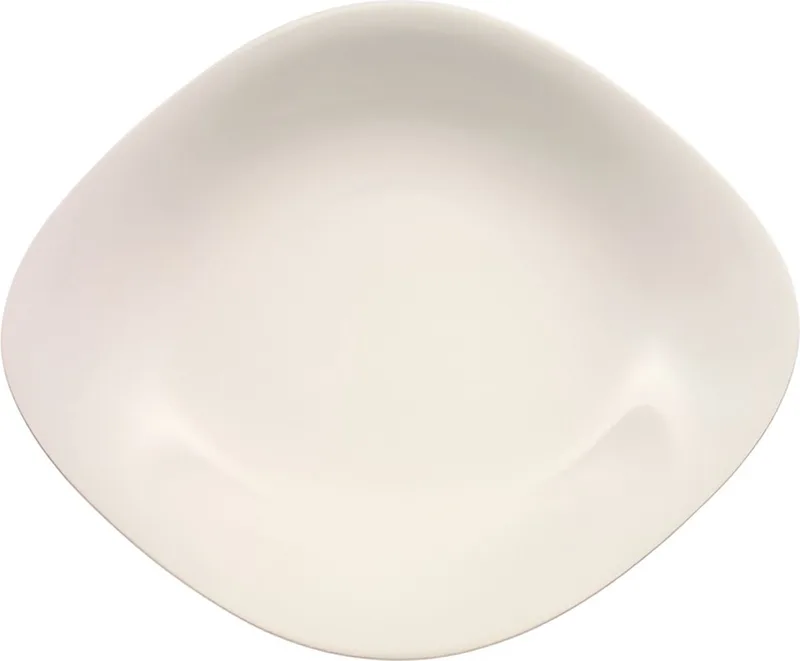 Dune - Schaal - Pasta - Salade - Ovaal - 26.0 x 21.0 cm - Porselein - Set van 12 stuks by Villeroy & Boch in White – product photo