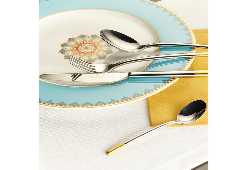 Ella gedeeltelijk verguld Bestekcassette - 24-dlg von Villeroy & Boch in Stainless steel, Gold – Produktfoto 3 von 3