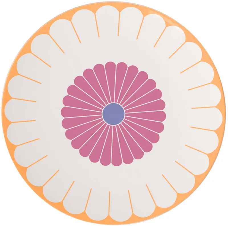Fleur Couleur ronde schotel / onderbord D31.8cm fra Villeroy & Boch i Flerfarvet – produktbillede