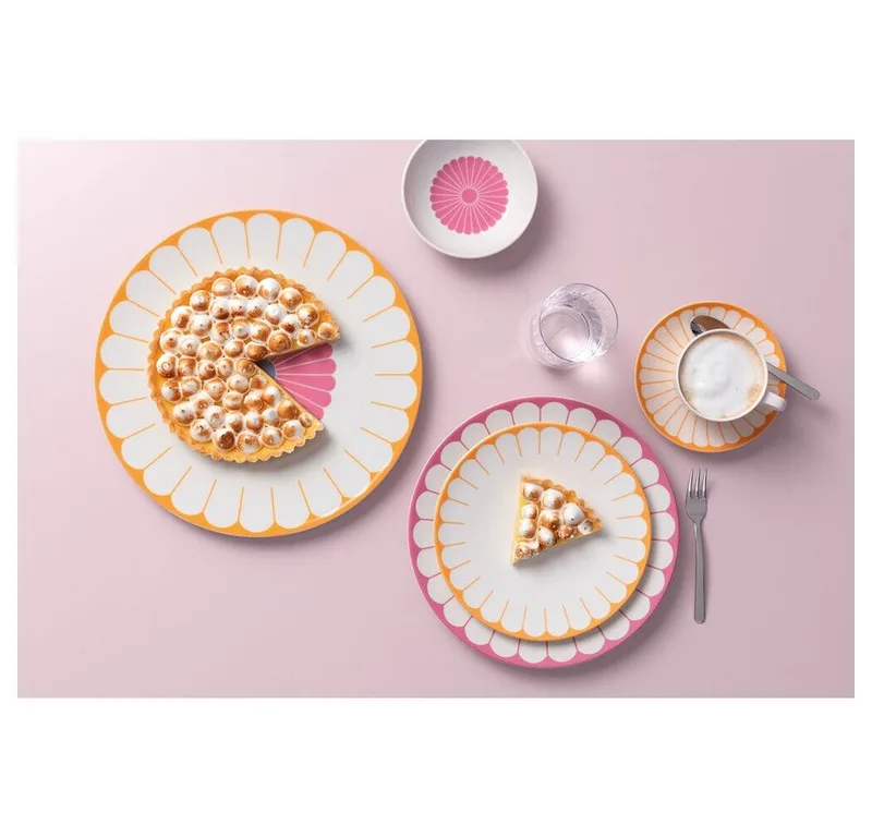 Fleur Couleur ronde schotel / onderbord D31.8cm by Villeroy & Boch in Multicolour – product photo 3 of 4