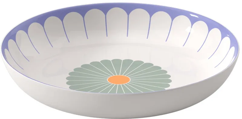 Fleur Couleur sla- en serveerschaal D38cm H7.1cm by Villeroy & Boch in Gekleurd – product photo