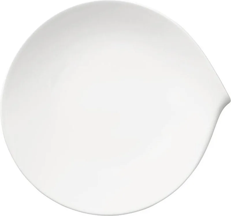 Flow Dinerbord - 28 cm x 27 cm by Villeroy & Boch in White – product photo