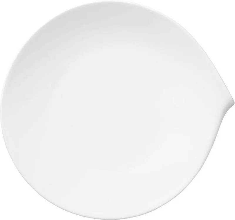Flow Ontbijtbord - 23 cm x 22 cm by Villeroy & Boch in White – product photo
