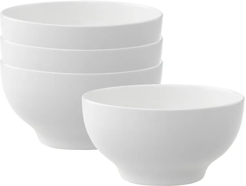 French-Bols New Cottage Basic 15 x 13 cm Set van 4 by Villeroy & Boch in Wit-gekleurd – product photo