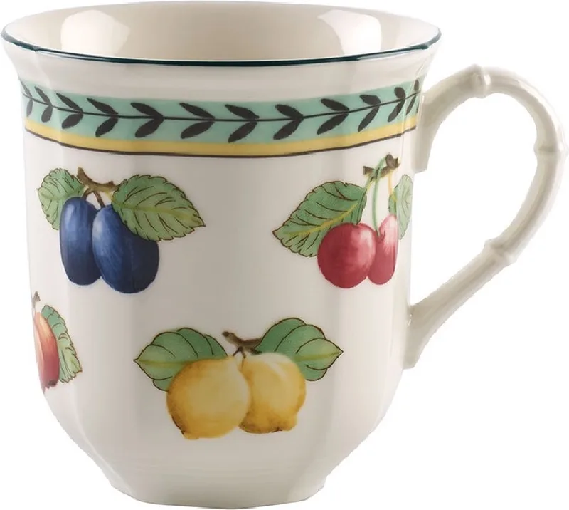 Becher French Garden Fleurence Jumbo-Becher von Villeroy & Boch in Gekleurd – Produktfoto