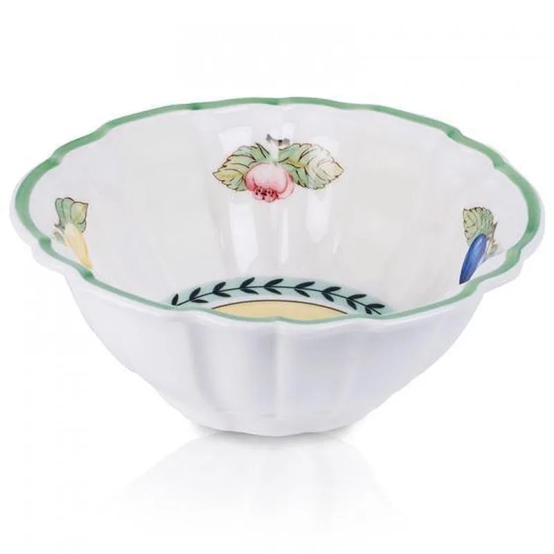 French Garden Fleurence bowl - 0.75L by Villeroy & Boch in White, Green, Yellow – product photo