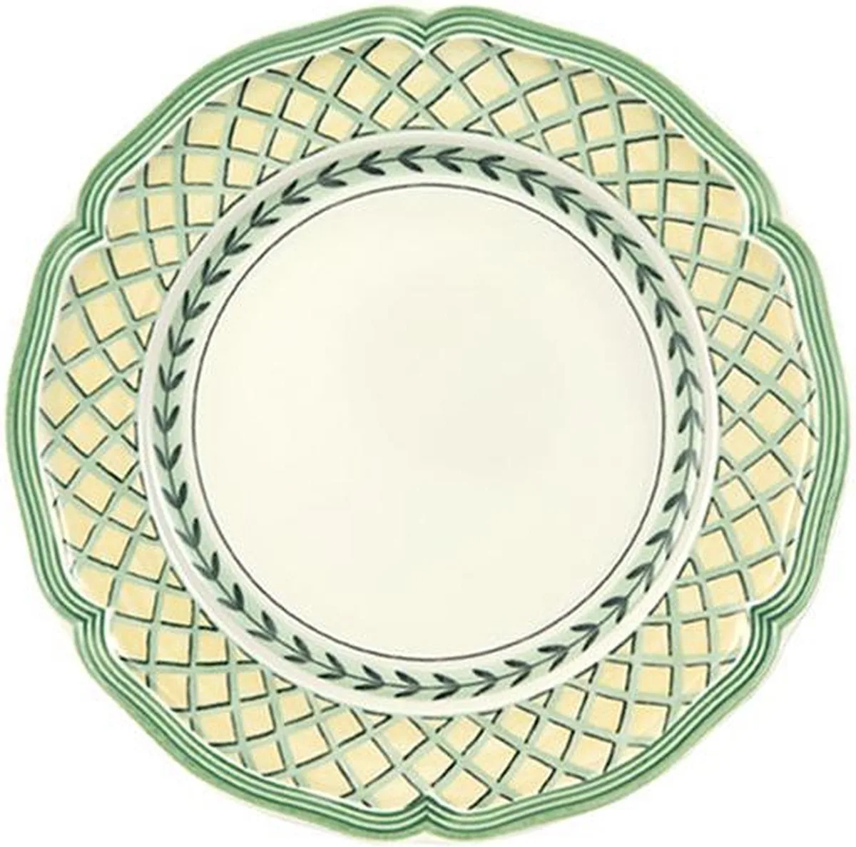 French Garden Orange Ontbijtbord - Ø 21 cm - Porselein van Villeroy & Boch in Meerkleurig – productfoto