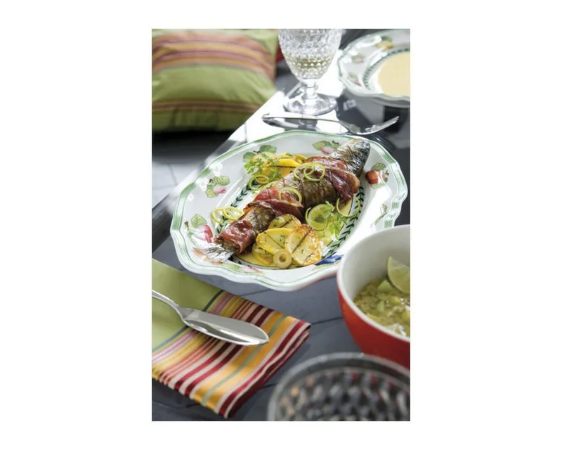 French Garden ovale Schotel - 37 cm by Villeroy & Boch in Gekleurd – product photo 2 of 2