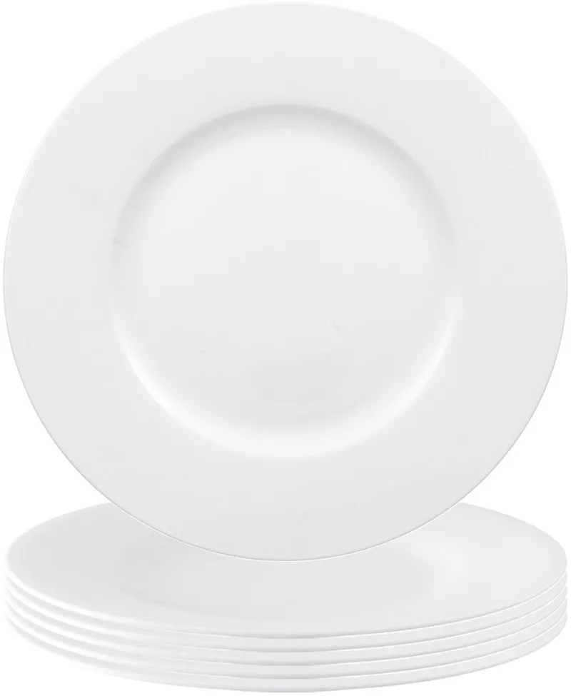 Frühstücksteller Anmut ø 22,5 cm Set van 6 by Villeroy & Boch in Wit-gekleurd – product photo