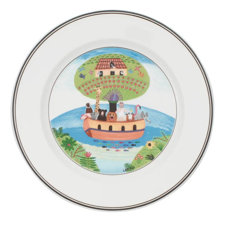 Frühstücksteller Arche Noah Design Naif ø 21 cm de Villeroy & Boch en Gekleurd – photo produit