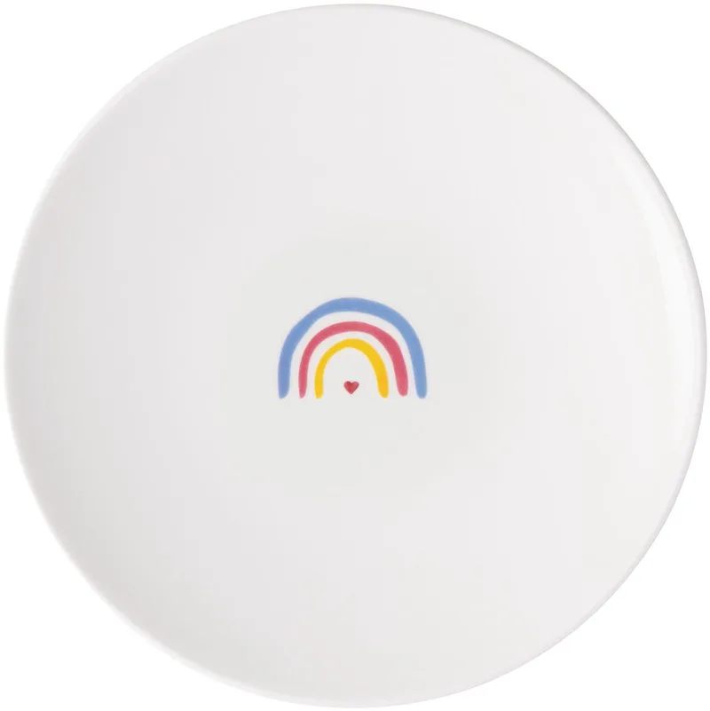 Frühstücksteller Be Happy With Love ø 21,2 cm by Villeroy & Boch in Gekleurd – product photo