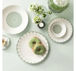Frühstücksteller Fleur Couleur ø 21,2 cm Set van 4 by Villeroy & Boch in Gekleurd – product photo 3 of 5