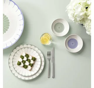Frühstücksteller Fleur Couleur ø 21,2 cm Set van 4 by Villeroy & Boch in Gekleurd – product photo 4 of 5