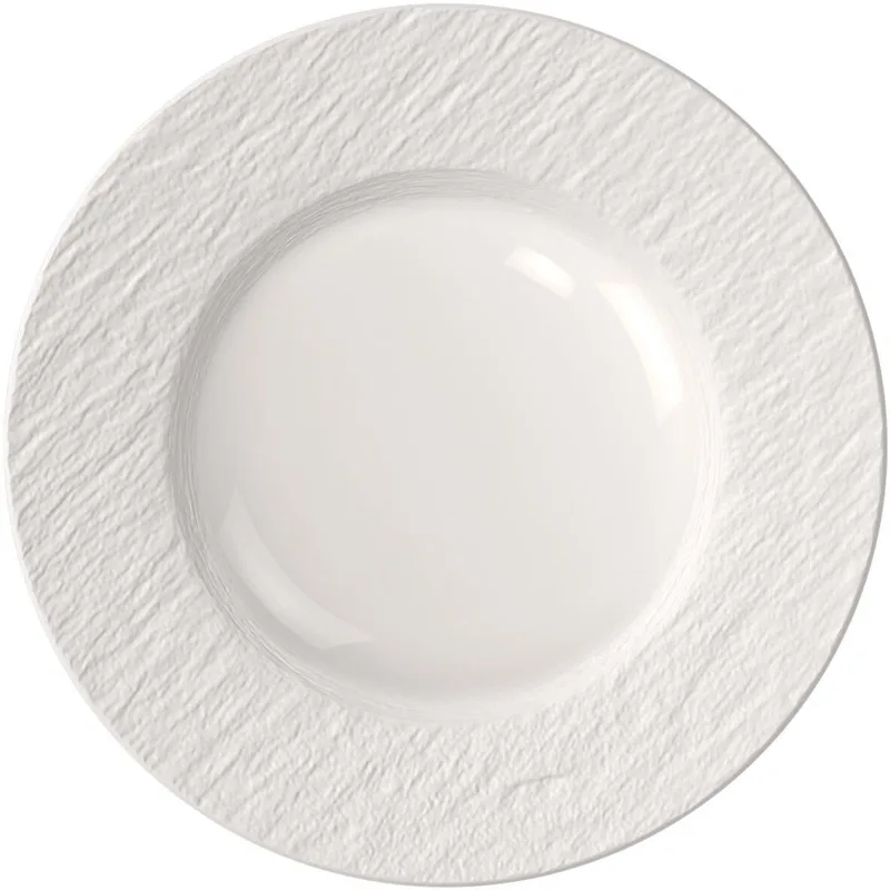 Frühstücksteller Manufacture Ice ø 21,7 cm de Villeroy & Boch en Wit-gekleurd – photo produit