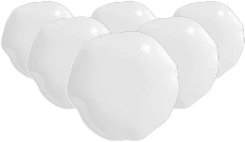 Frühstücksteller Pura ø 22 cm Set van 6 fra Villeroy & Boch i Wit-gekleurd – produktbillede