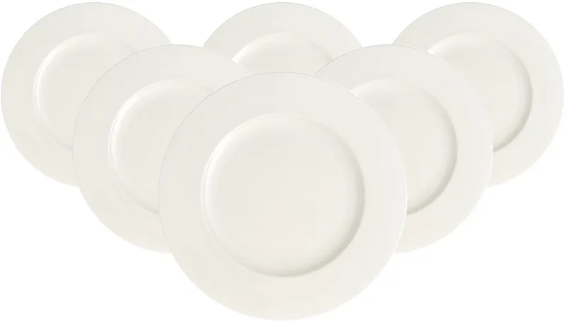 Frühstücksteller Royal ø 24,5 cm Set van 6 von Villeroy & Boch in Wit-gekleurd – Produktfoto