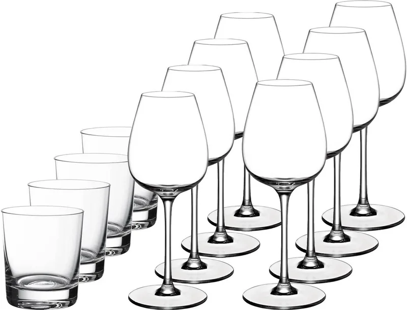 Gläser-Set Purismo Wine Set van 12 by Villeroy & Boch in Transparent – product photo