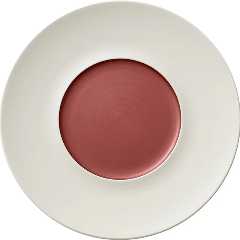 handpainted bord plat 29/14 cm by Villeroy & Boch in Copper – product photo