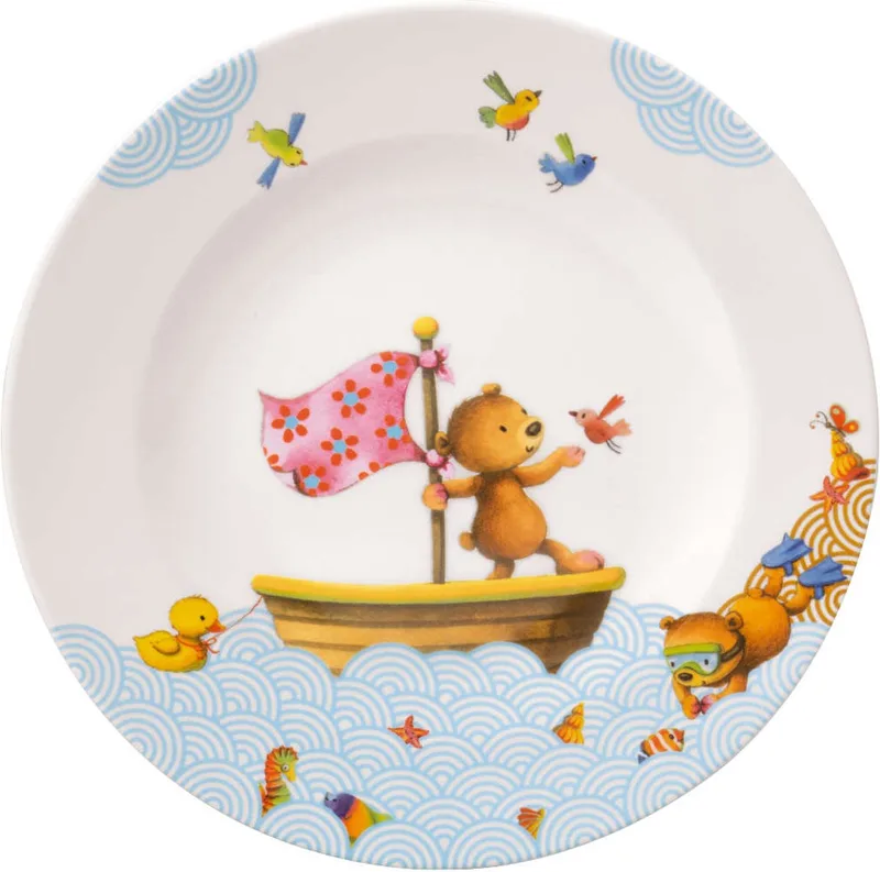 Happy As A Bear Dinerbord 21,5 cm by Villeroy & Boch in Gekleurd – product photo