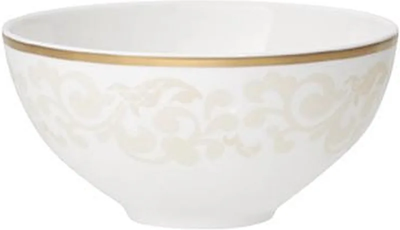Ivoire Schaaltje 11 cm fra Villeroy & Boch i Hvid, Guld – produktbillede