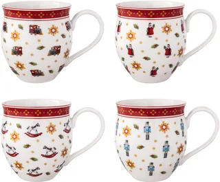 Jubiläums-Becher Toy's Delight 390 ml Set van 4 von Villeroy & Boch in Gekleurd – Produktfoto 1 von 2