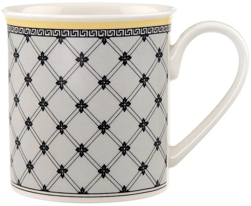 Kaffeebecher Audun Promenade 300 ml by Villeroy & Boch in Wit-grijs-geel – product photo