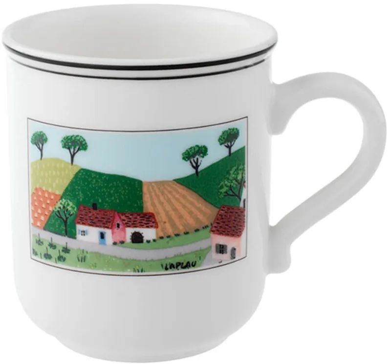Kaffeebecher Dorfstrasse Design Naif 300 ml de Villeroy & Boch en Gekleurd – photo produit