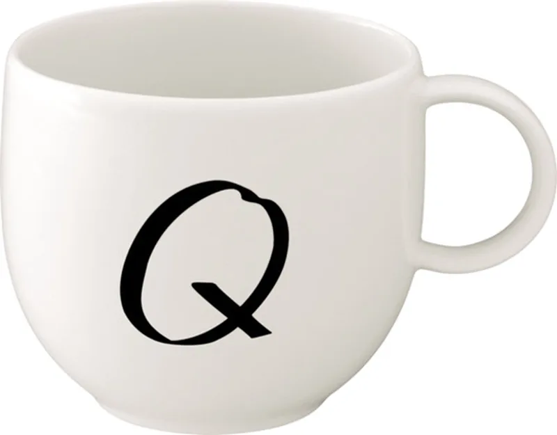 Kaffeebecher Letters 330 ml by Villeroy & Boch in Wit-gekleurd – product photo