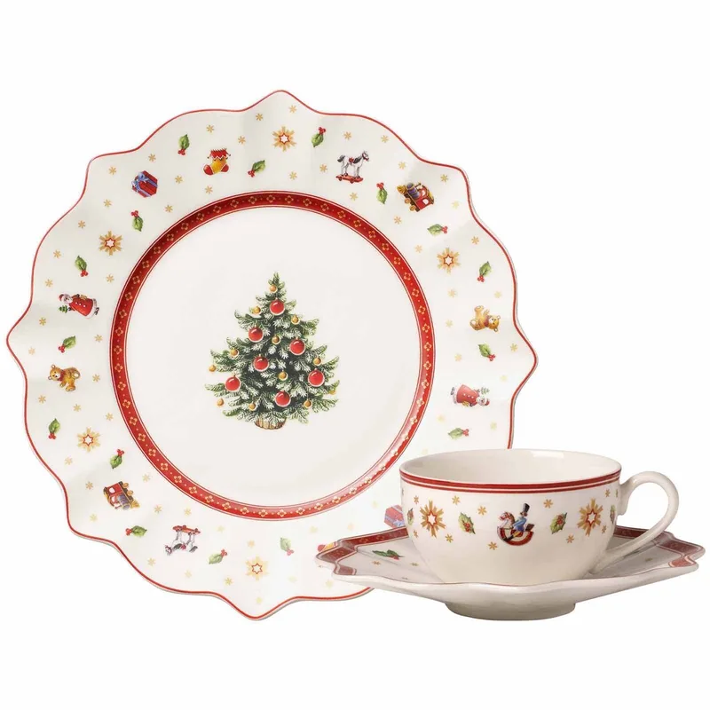 Kaffeeservice Toy's Delight Set van 18 van Villeroy & Boch in Wit-gekleurd – productfoto