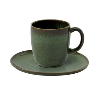 Kaffeetasse Lave 190 ml von Villeroy & Boch in Grün – Produktfoto 2 von 4