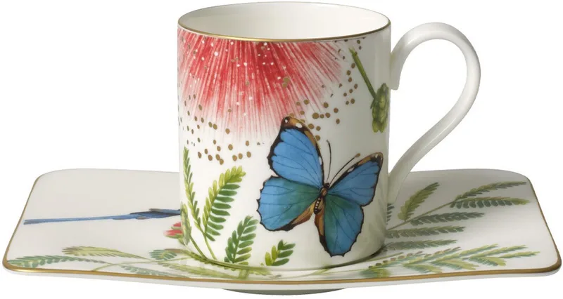 Kaffeetasse mit Untertasse Amazonia 210 ml by Villeroy & Boch in Gekleurd – product photo