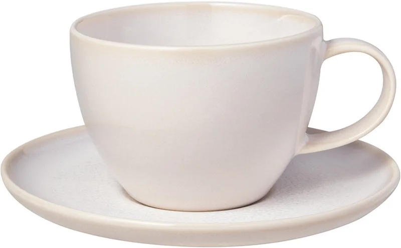 Kaffeetasse mit Untertasse Crafted 170 ml Set van 2 by Villeroy & Boch in Wit-gekleurd – product photo