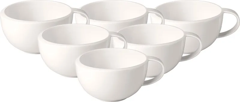 Kaffeetasse NewMoon 190 ml Set van 6 by Villeroy & Boch in Wit-gekleurd – product photo