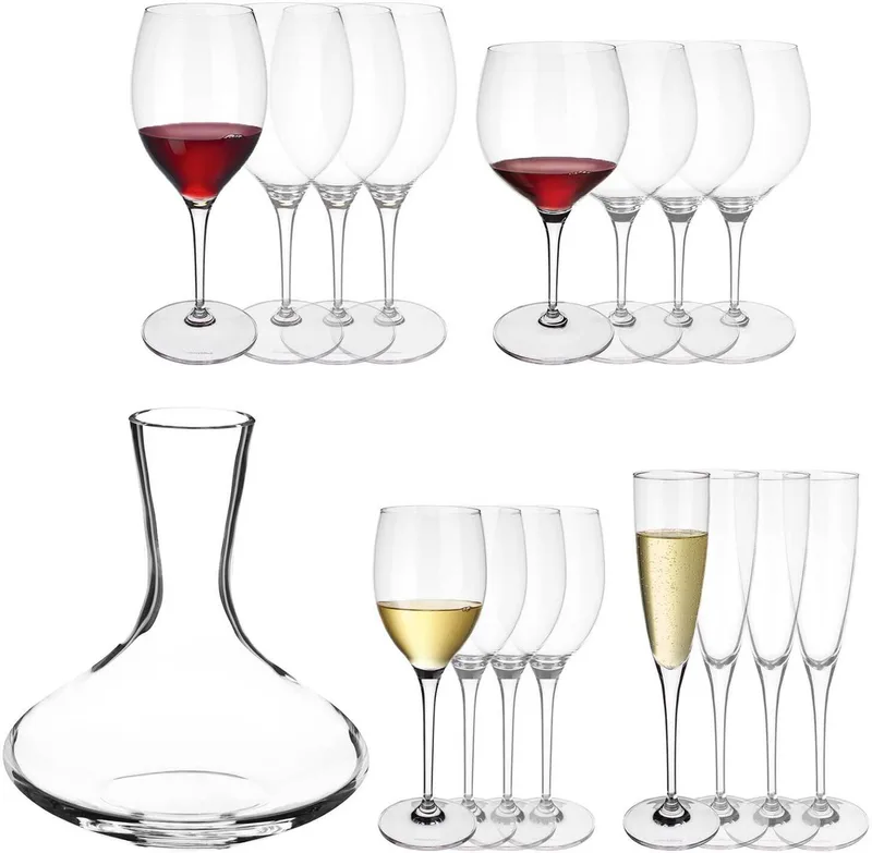 Karaffe und Gläserset Maxima Set van 17 by Villeroy & Boch in Transparent – product photo