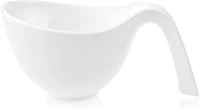 Kom Flow - 450 ml - met Handgreep by Villeroy & Boch in White – product photo