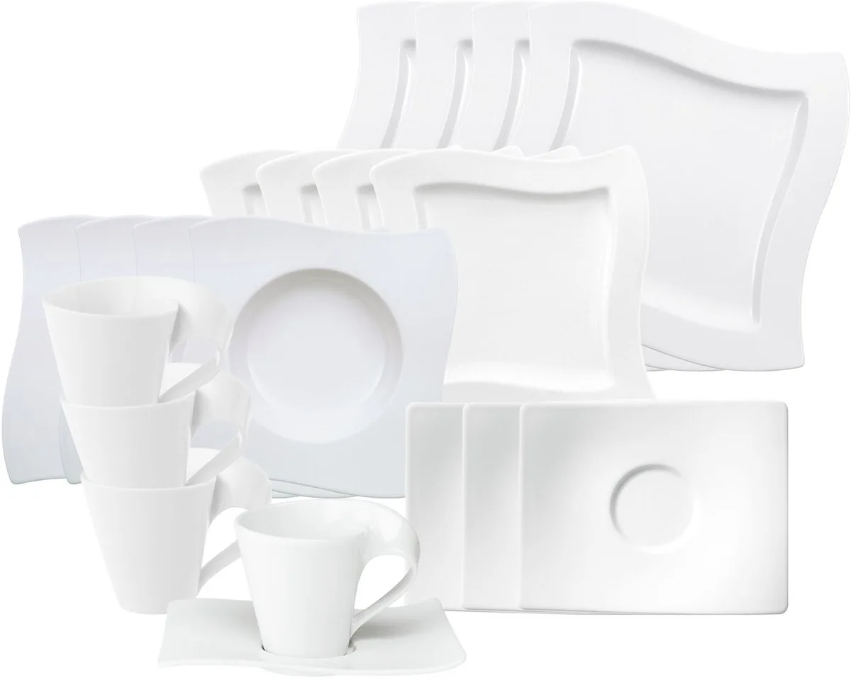 Kombiservice NewWave Set van 20 de Villeroy & Boch en Wit-gekleurd – photo produit