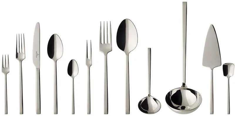 La Classica 18/10 - Bestekset 12 persoons 70-dlg by Villeroy & Boch in Silver – product photo