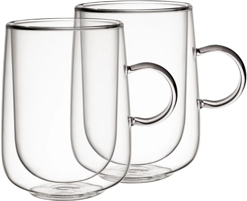 Latte-Macchiato-Gläser Artesano Hot & Cold 360 ml Set van 2 by Villeroy & Boch in Transparent – product photo