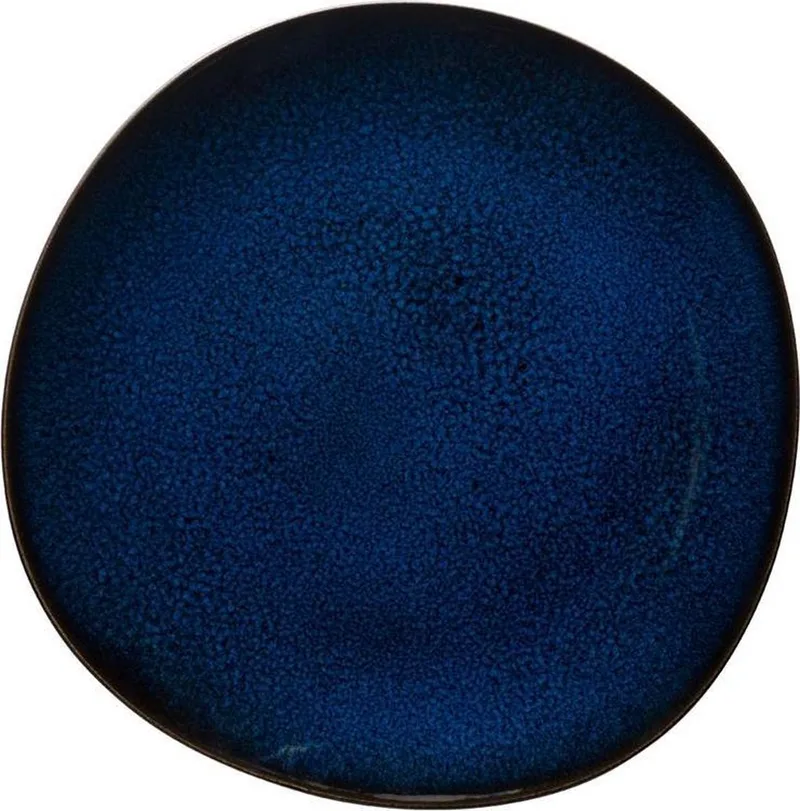 Lave Dinerbord Rond Keramisch by Villeroy & Boch in Blue – product photo