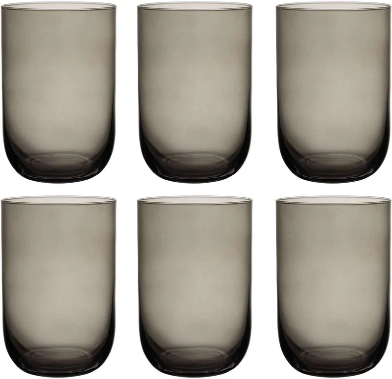 Longdrinkbecher Like Glass 385 ml Set van 6 by Villeroy & Boch in Smoke – product photo