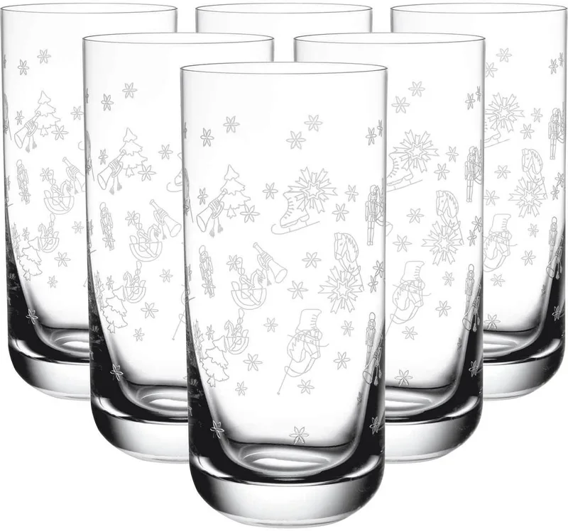 Longdrinkgläser Toy's Delight 300 ml Set van 6 by Villeroy & Boch in Transparent – product photo