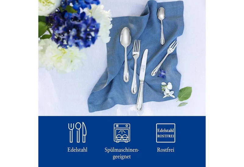 Mademoiselle Bestekset - 68 delig - RVS by Villeroy & Boch in Silver – product photo 3 of 5